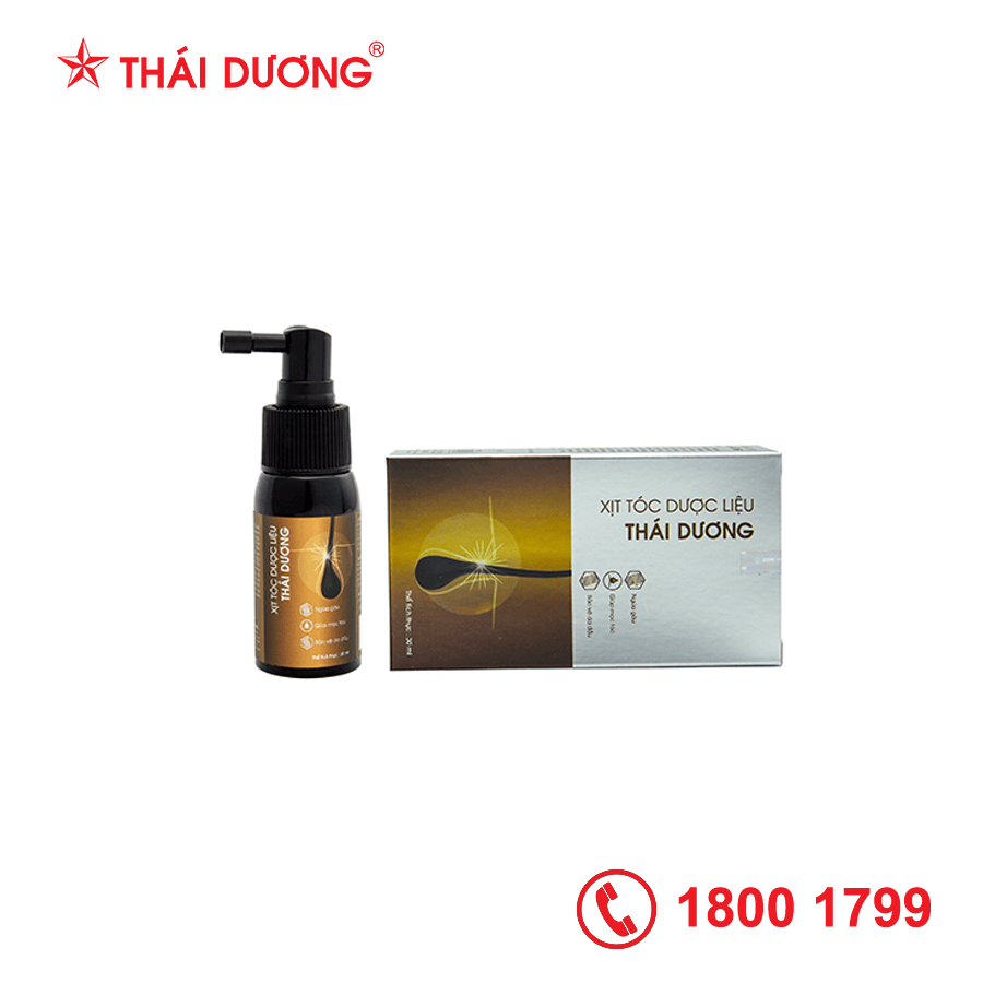 [HCM] Xịt mọc tóc Thái dương lọ 30ml