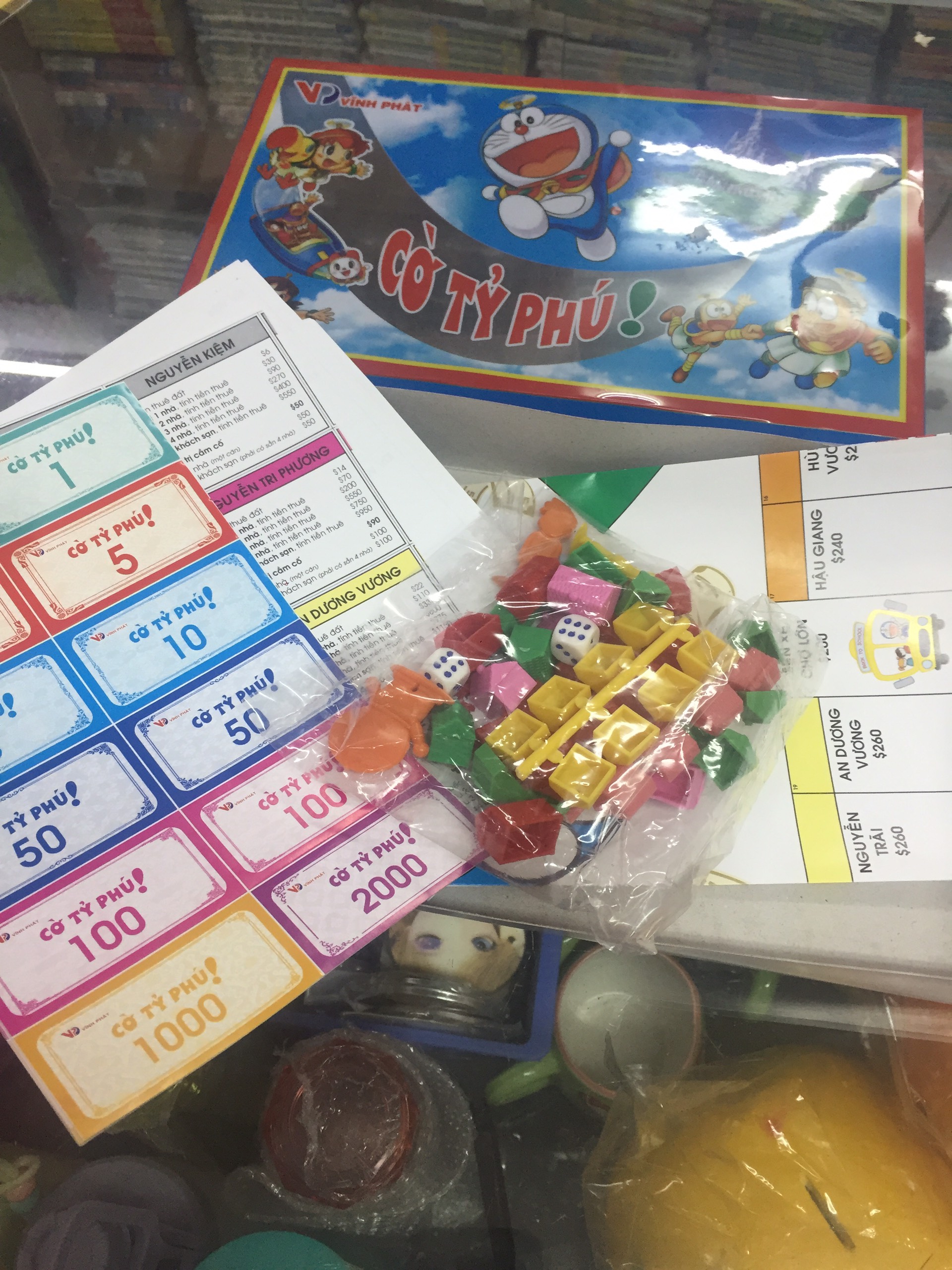 Bộ Cờ Tỷ Phú,Cờ Cá Ngựa(Đua ngựa)