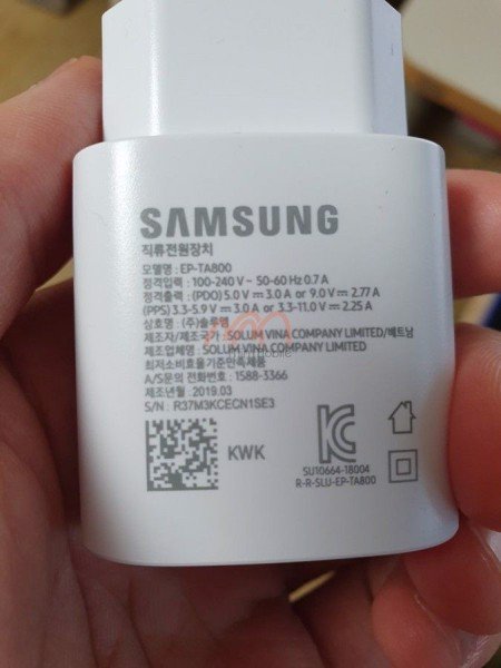 Củ sạc nhanh 25W Samsung Galaxy S10 5G