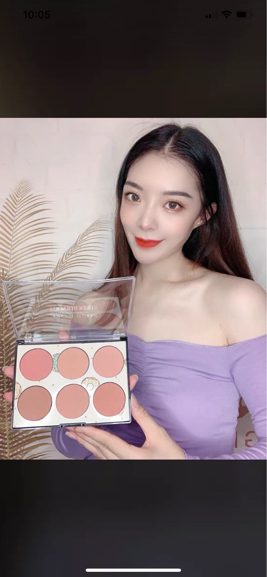 Phấn Má Hồng Sweet Candy Miss Rose Blush Glow Kit