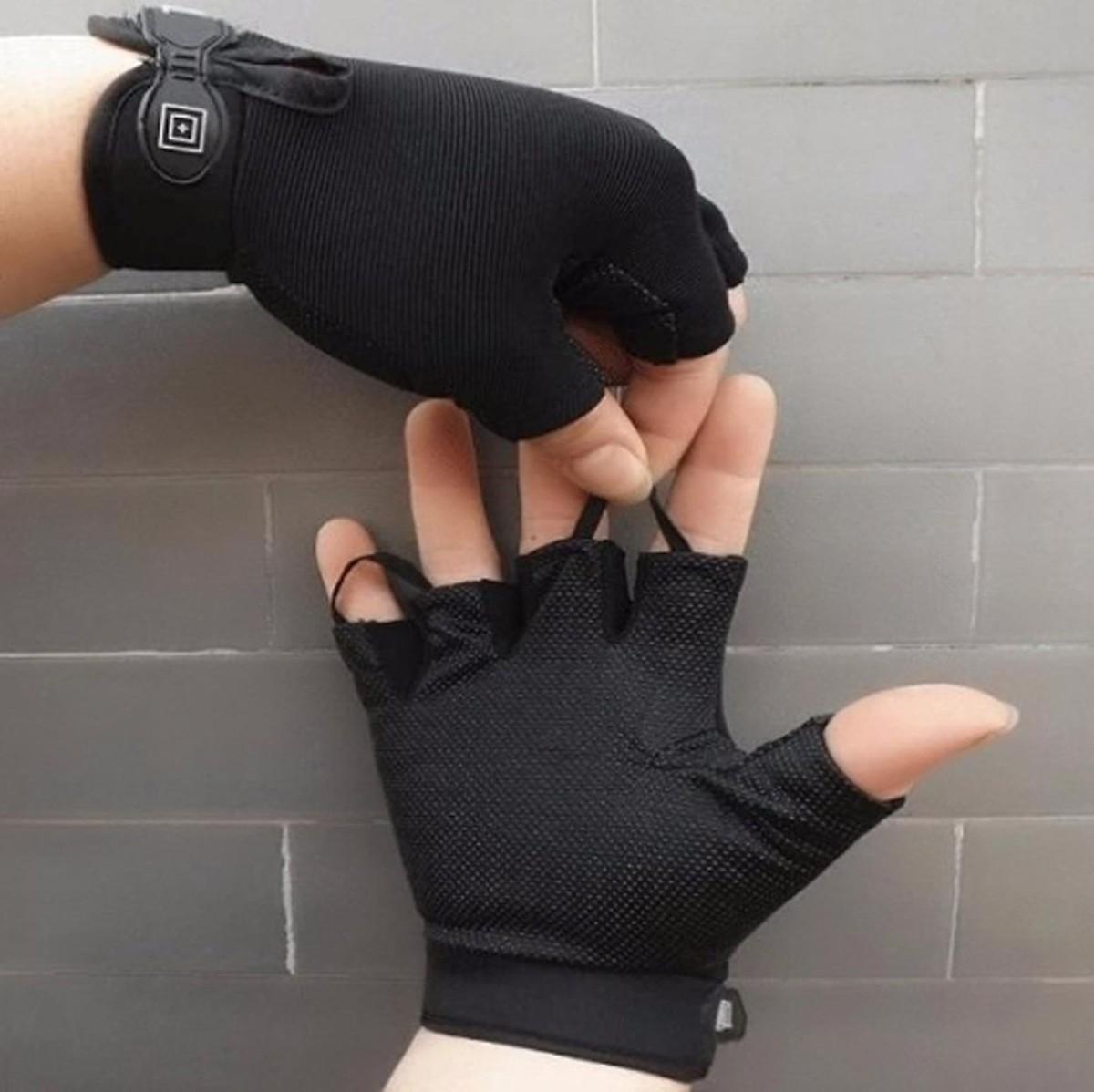 [HCM] Đôi Găng Tay Chiến Thuật Hở Ngón (2 Chiếc)