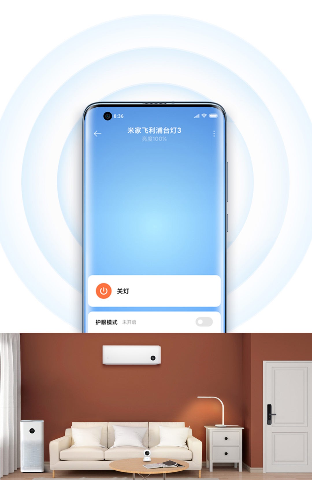 [HCM]Đèn bàn thông minh Mijia Philips gen 3