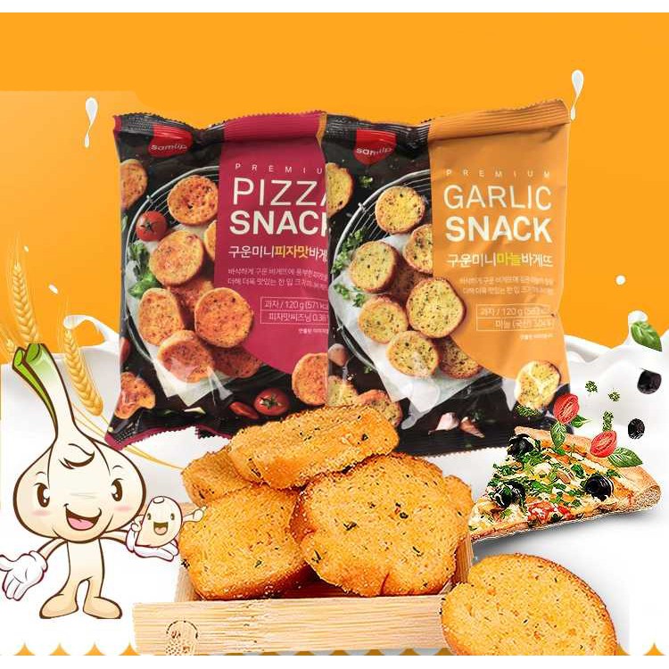 Snack Bánh Mì vị Pizza Hàn Quốc 120g