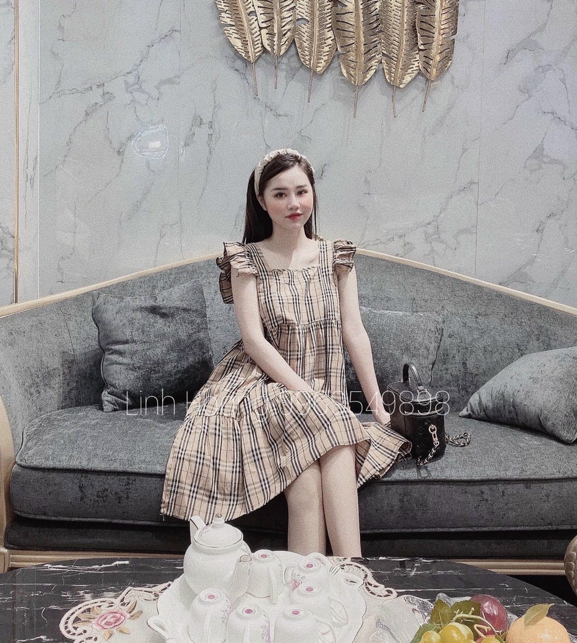 VÁY BẦU XINH XẮN-ĐẦM BẦU THỜI TRANG