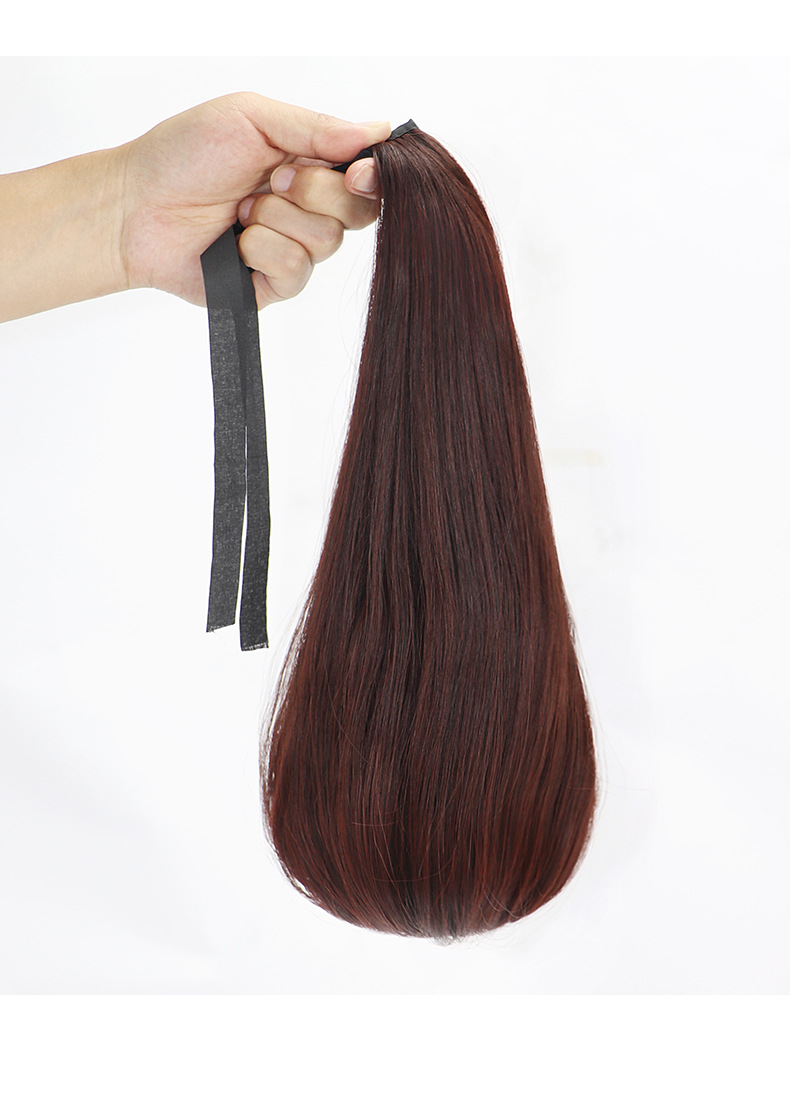 Tóc giả cột đuôi cúp D12 😍FREESHIP😍 buộc tóc giả đuôi cụp, đuôi tóc giả nữ thời trang
