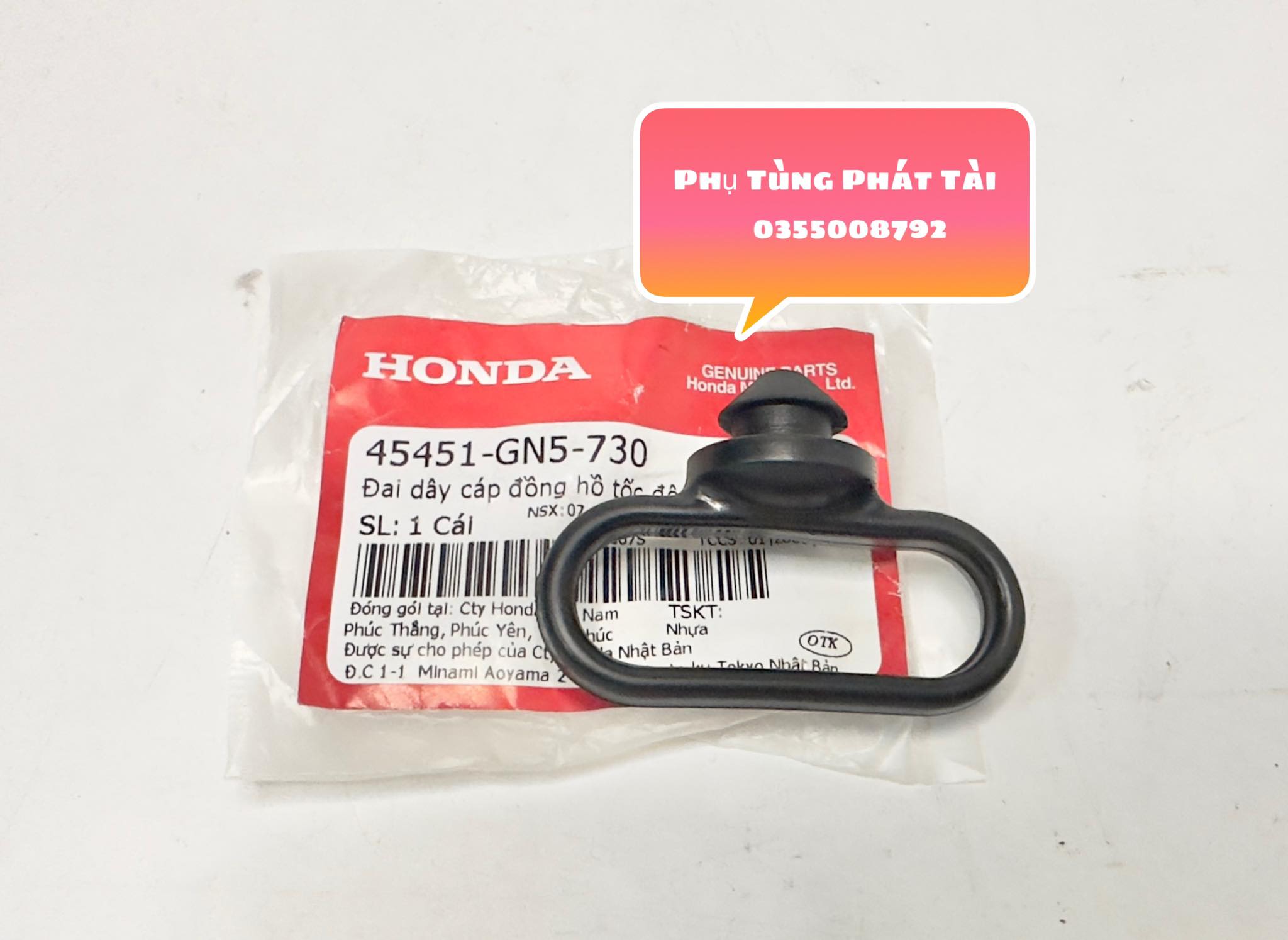 Đai dây cáp đồng hồ chính hãng honda