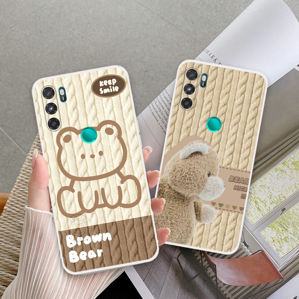 Ốp lưng Vsmart Active 3 họa tiết gấu bearr cute, đáng yêu
