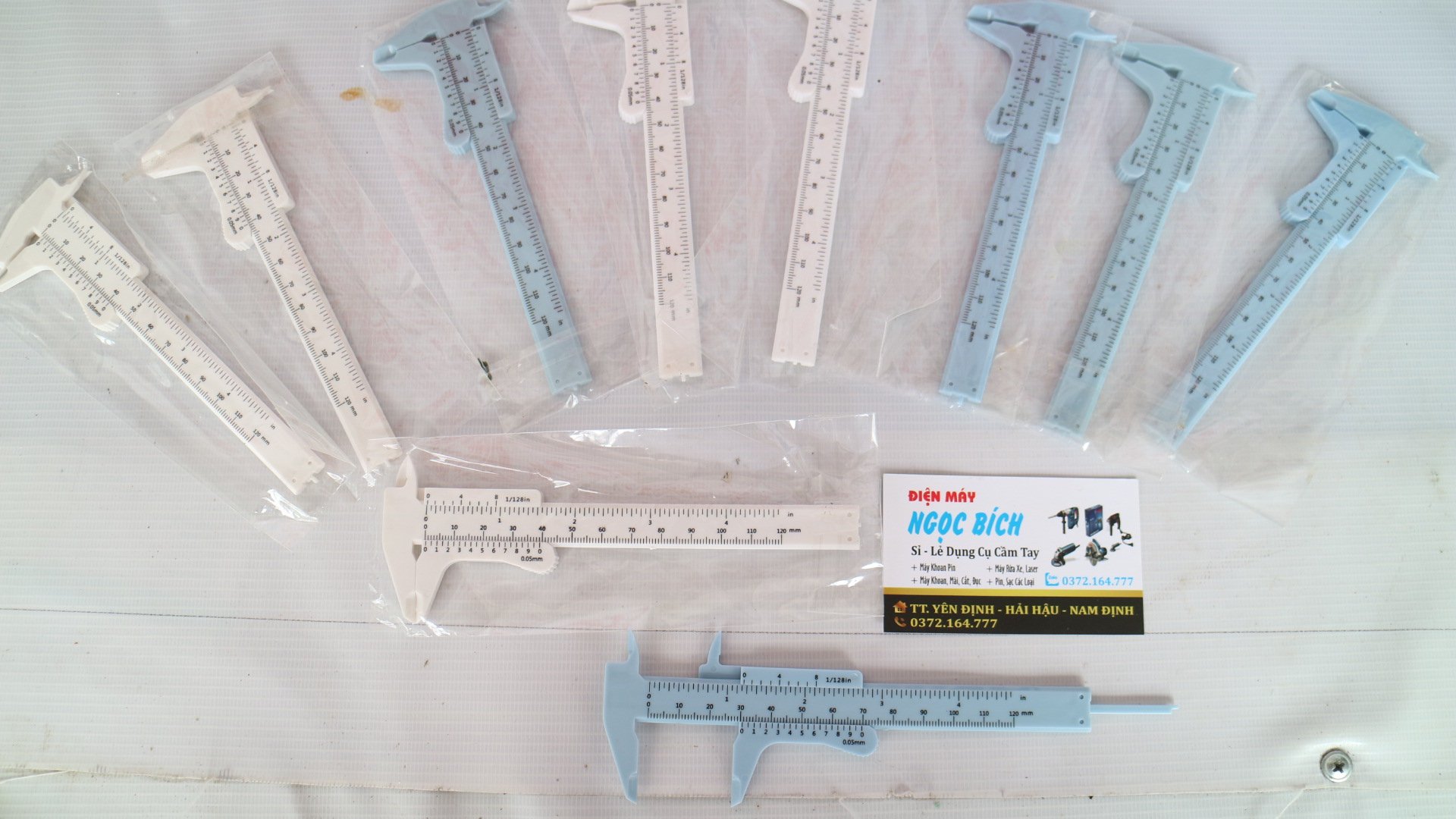Thước Kẹp 120mm Bằng Nhựa Cao Cấp
