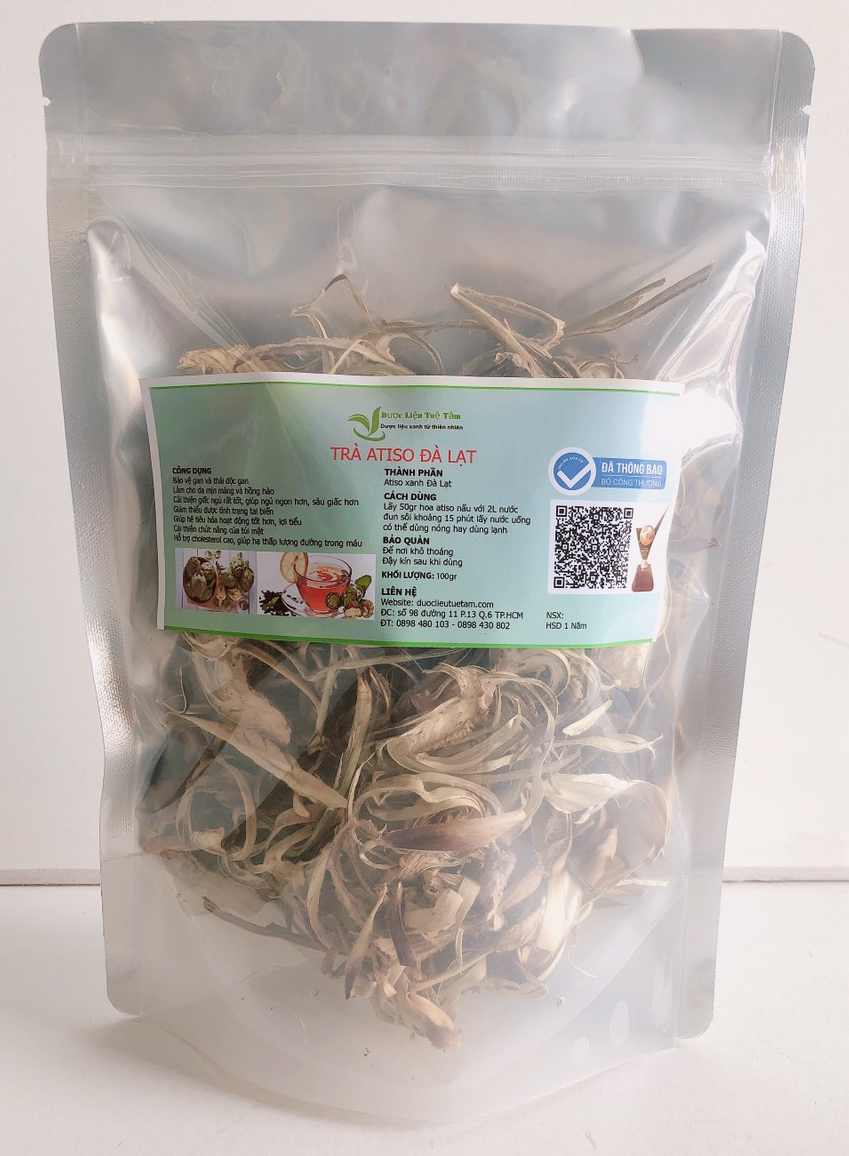 [HCM]100gr Trà atiso xanh đà lạt