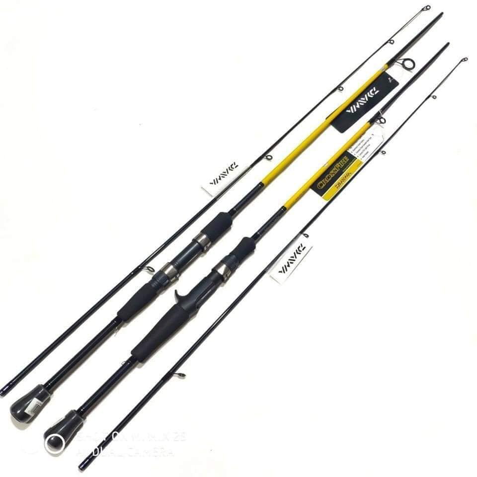 Cần câu LURE DAIWA CROSSFIRE ( y hình )  (cam kết bảo hành đổi trả trong 2 tuần đầu)