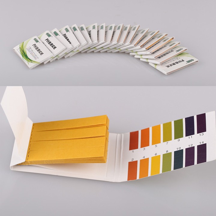 Giấy Quỳ Tím Đo Độ Ph Của Nước Từ 1-14 cho hồ cá (Hàng Công Ty)