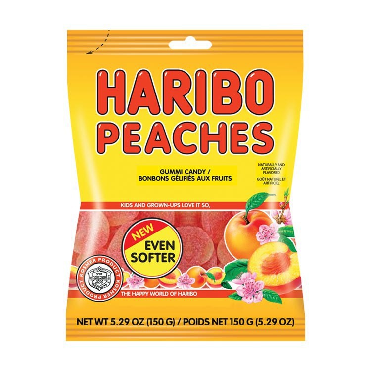 Kẹo dẻo Haribo gói 80G (6 loại )