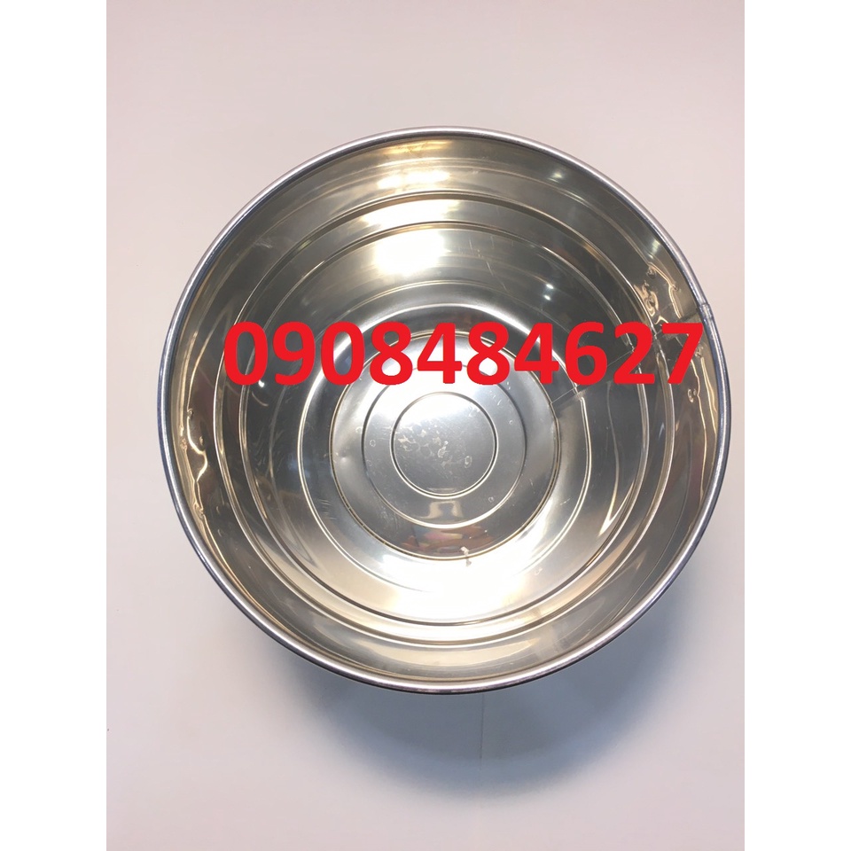 Xô Quai Inox Có Nắp Đủ Dung Tích