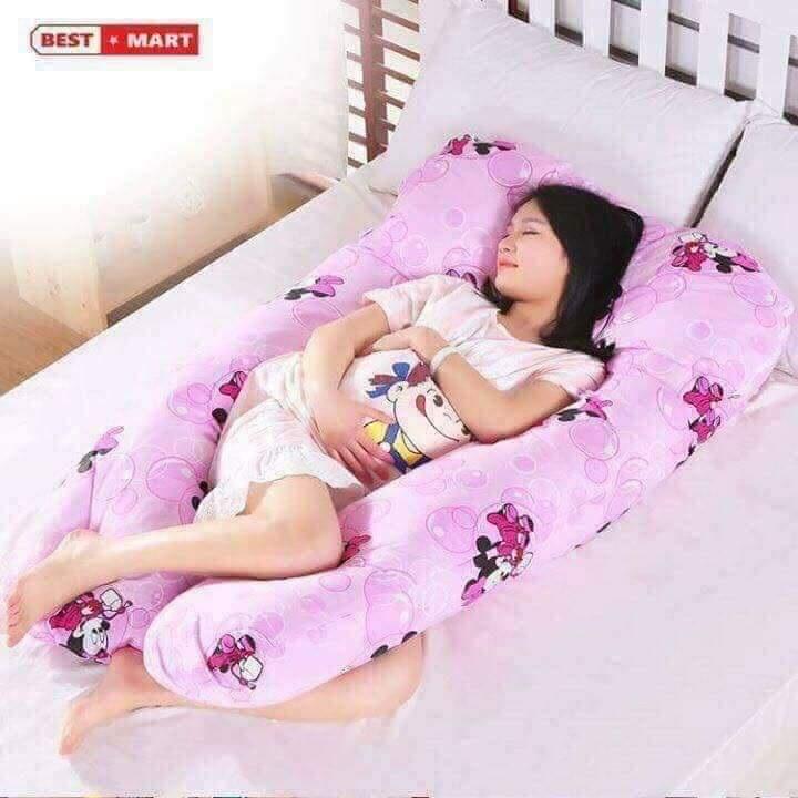 Gối ôm chữ U bà bầu