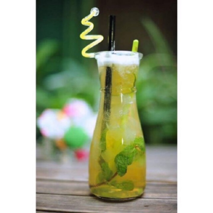 LY THỦY TINH EO UỐNG SINH TỐ 350ML