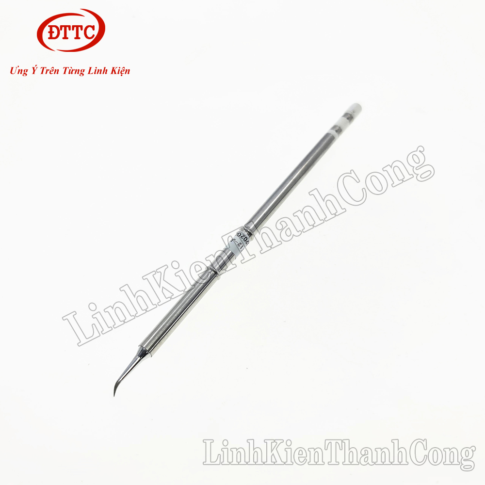 Đầu mũi hàn t12-jl02 mũi cong