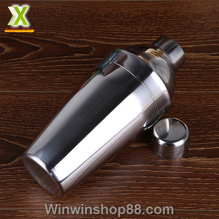 [HCM]Bình lắc pha chế cocktail bằng inox không gỉ 550ml