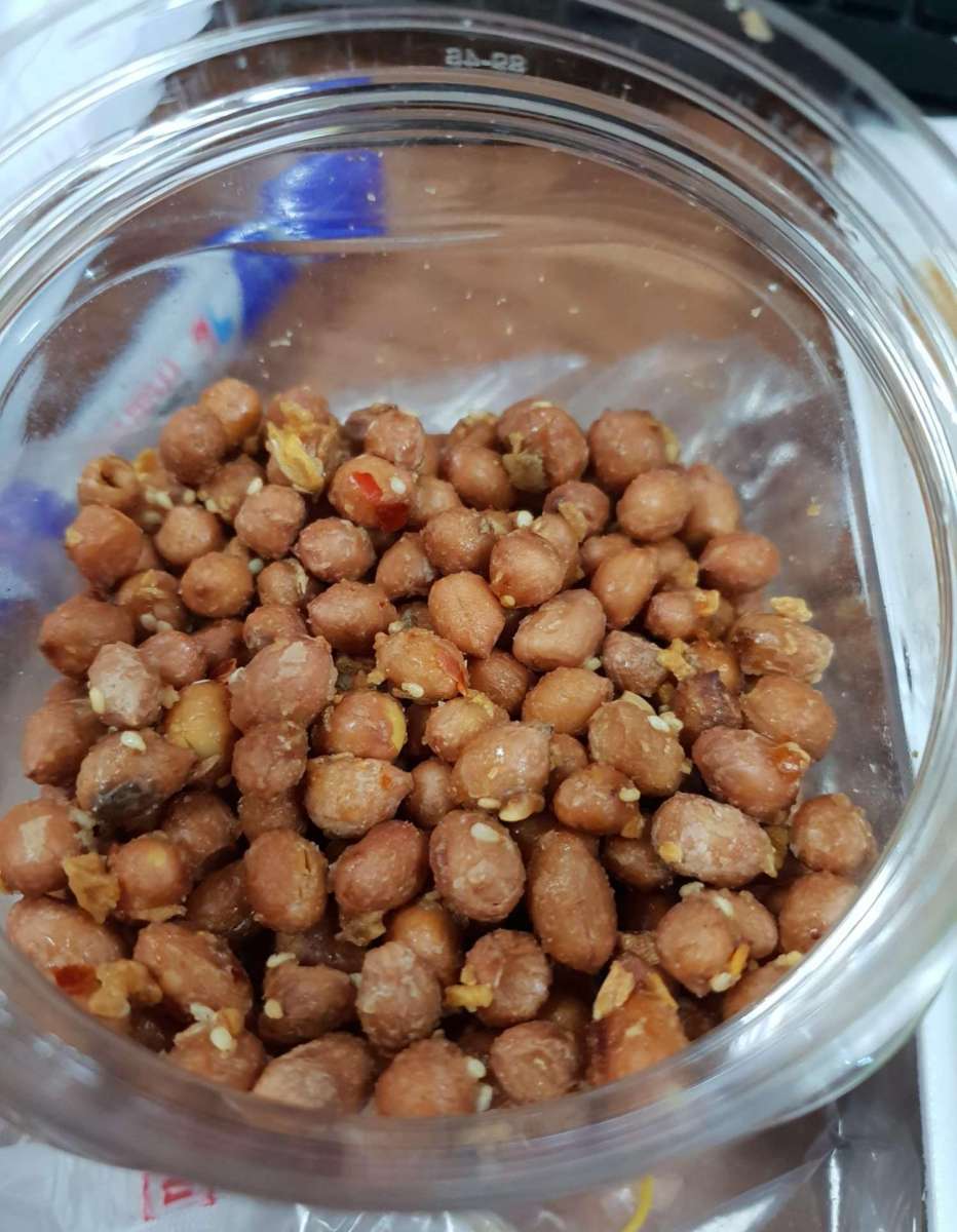500G ĐẬU PHỘNG RANG TỎI ỚT