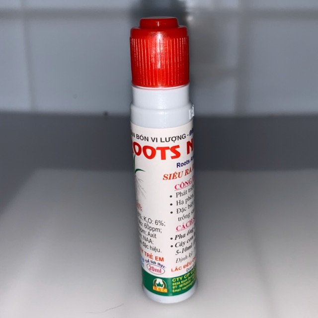 Combo 5 Phân bón lá kích ra rễ Root New đậm đặc 20ml