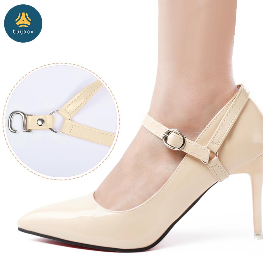 Quai giày cao gót chữ Y chống tuột gót cho dáng đi tự tin có loại dây ẩn bằng silicon trong suốt - buybox - BBPK51