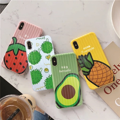 Ốp Lưng Iphone - Ốp Lưng Điện Thoại Iphone Hoa Quả Sọc - Full Các Dòng Iphone