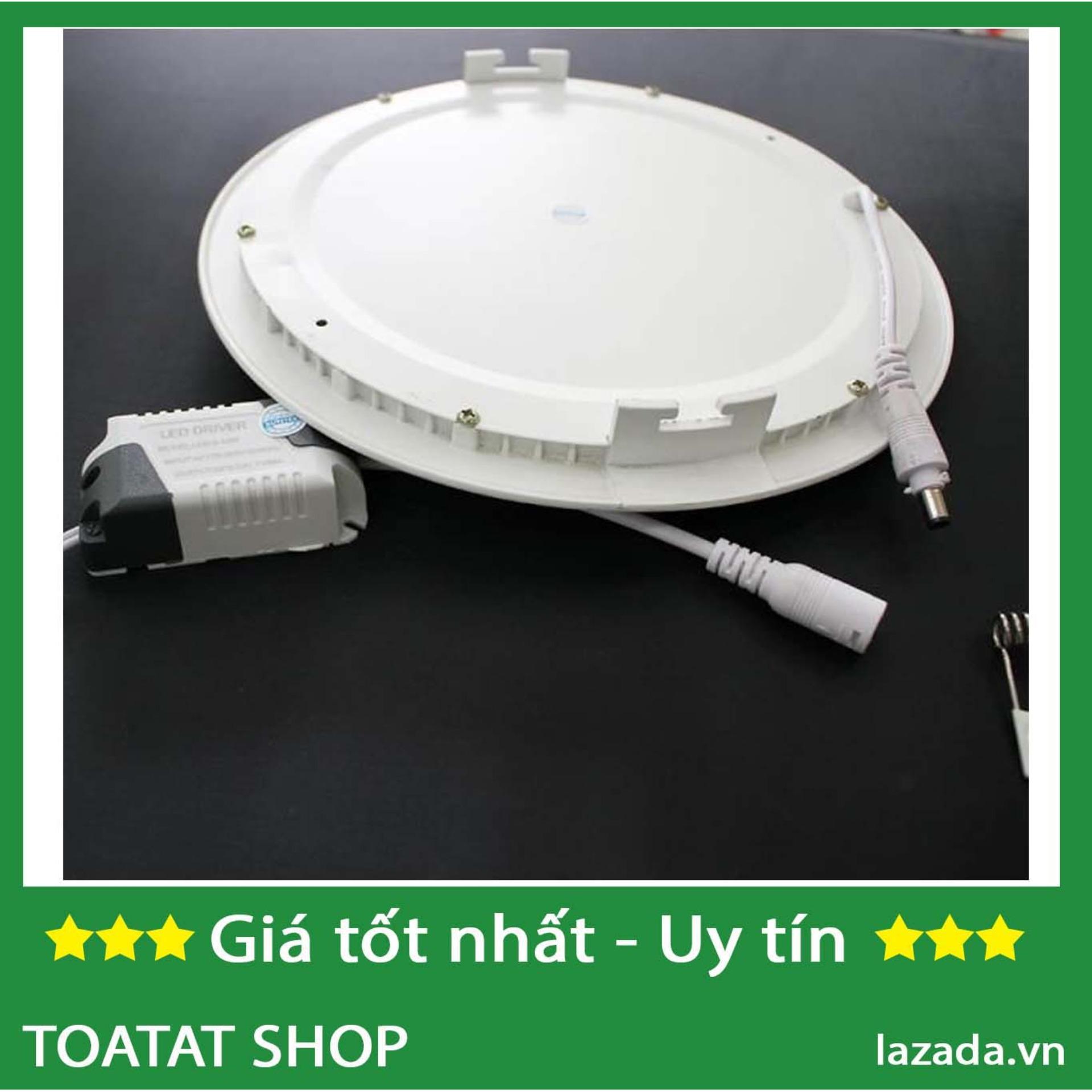 Bộ 3 đèn Led âm trần siêu mỏng 9w - BH: 12 tháng 