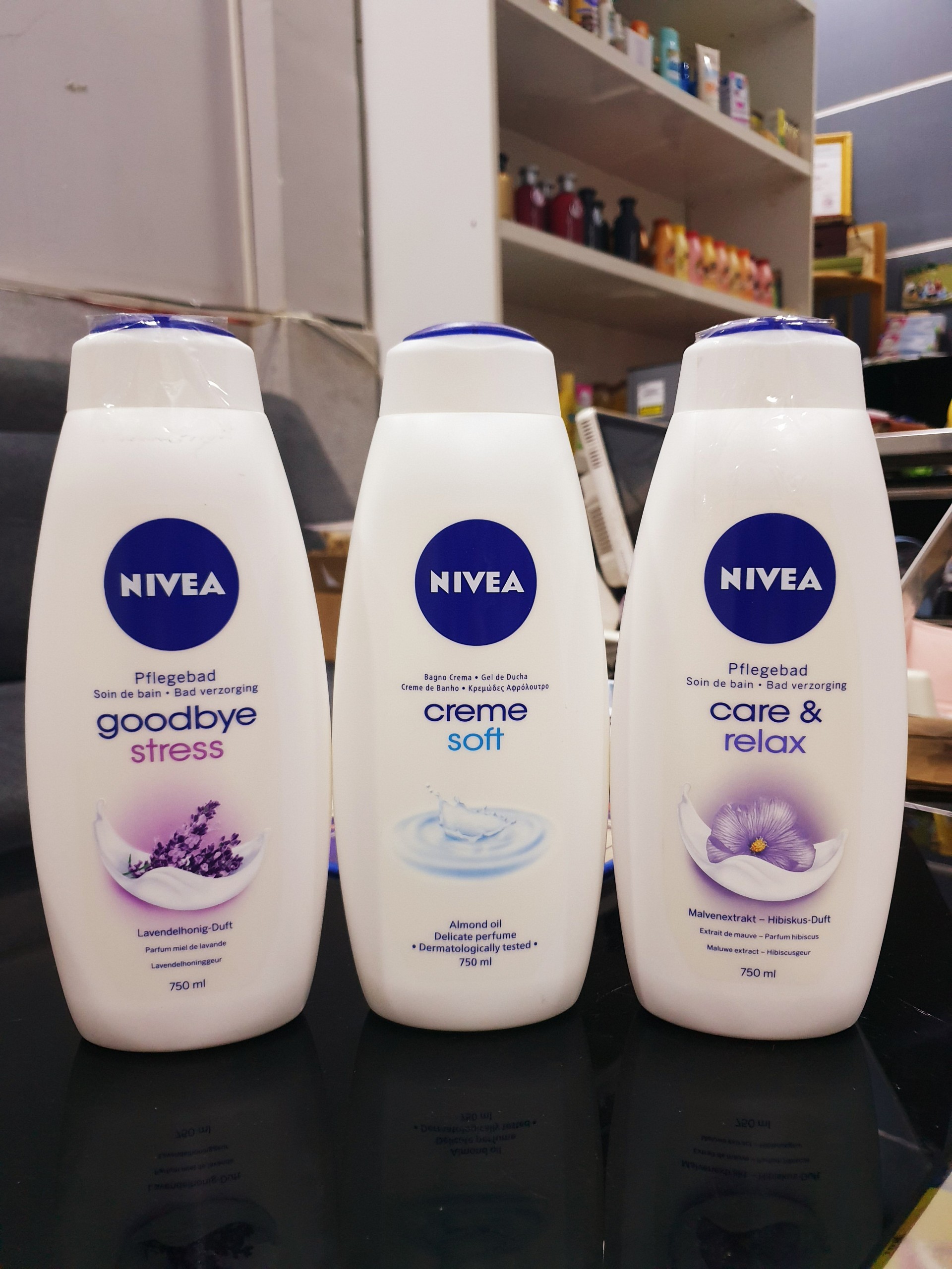 Sữa tắm Nivea 750ml nhập Đức