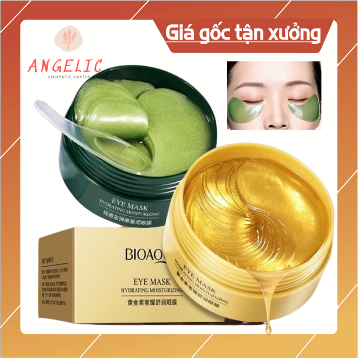 Hộp Mặt Nạ Mắt [HÀNG CHÍNH HÃNG] Mặt nạ Mắt BIOAQUA 60 Miếng