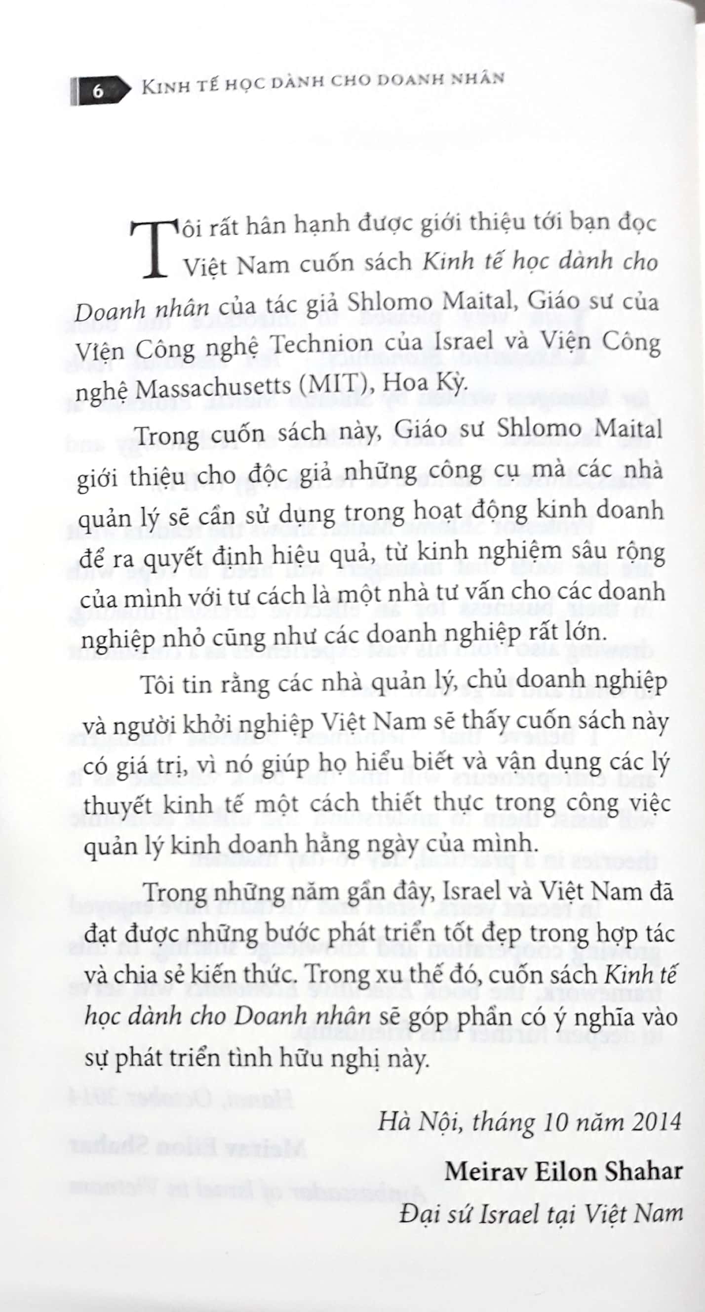 Sách - Kinh Tế Học Dành Cho Doanh Nhân (Tái Bản 2018)