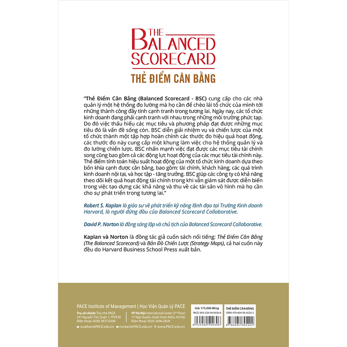 Thẻ Điểm Cân Bằng - The Balanced Scorecard