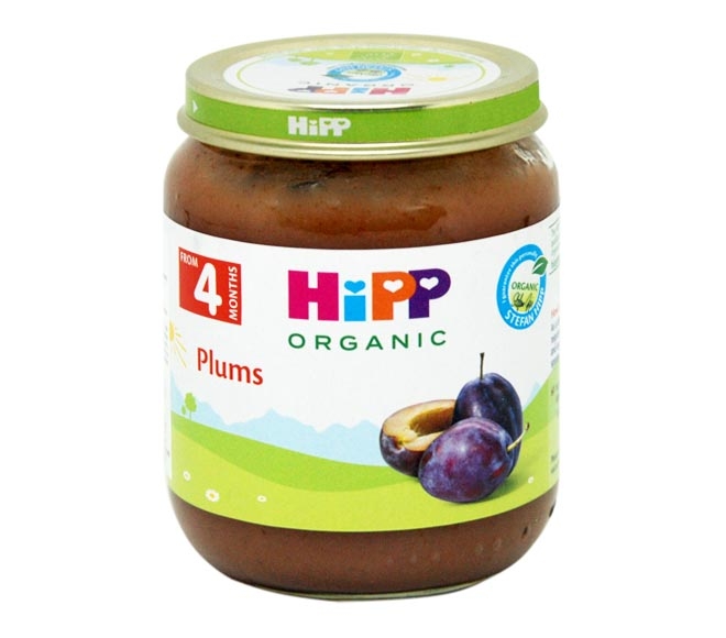 Hipp mận tây 125g, date 30/6/2024