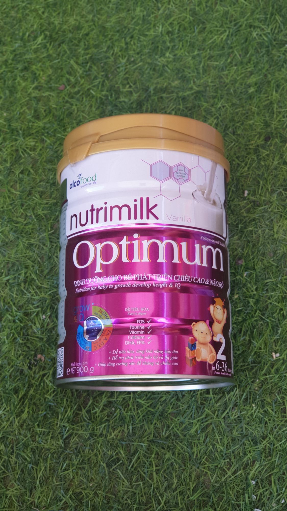 Sữa Nutrimilk Optimum 6-36 Tháng (900g)