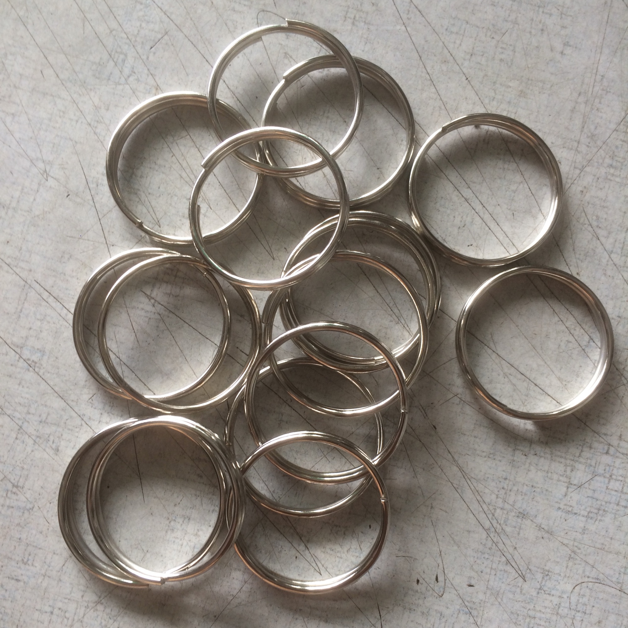 Khoen móc khoá 2cm gồm 500 cái