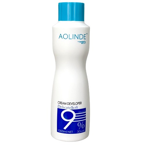 Oxy sữa thơm trợ nhuộm tẩy aolinde pha màu thời trang không rát da đầu 9% 1000ml