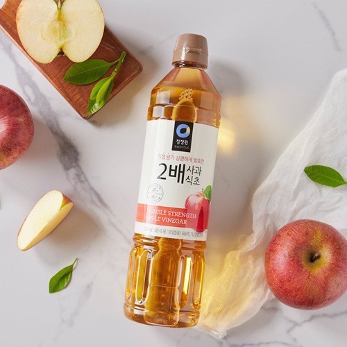 Dấm (giấm) táo DAESANG Apple Vinegar - Chai 500ml thơm ngon