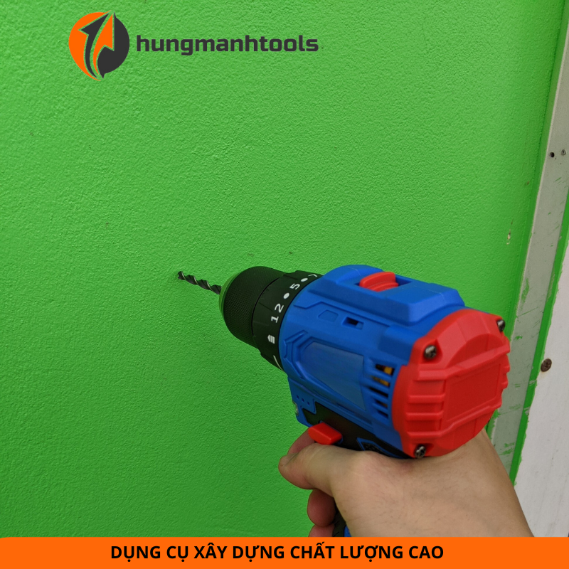 Máy khoan pin, vặn vít 16.8v không chổi than