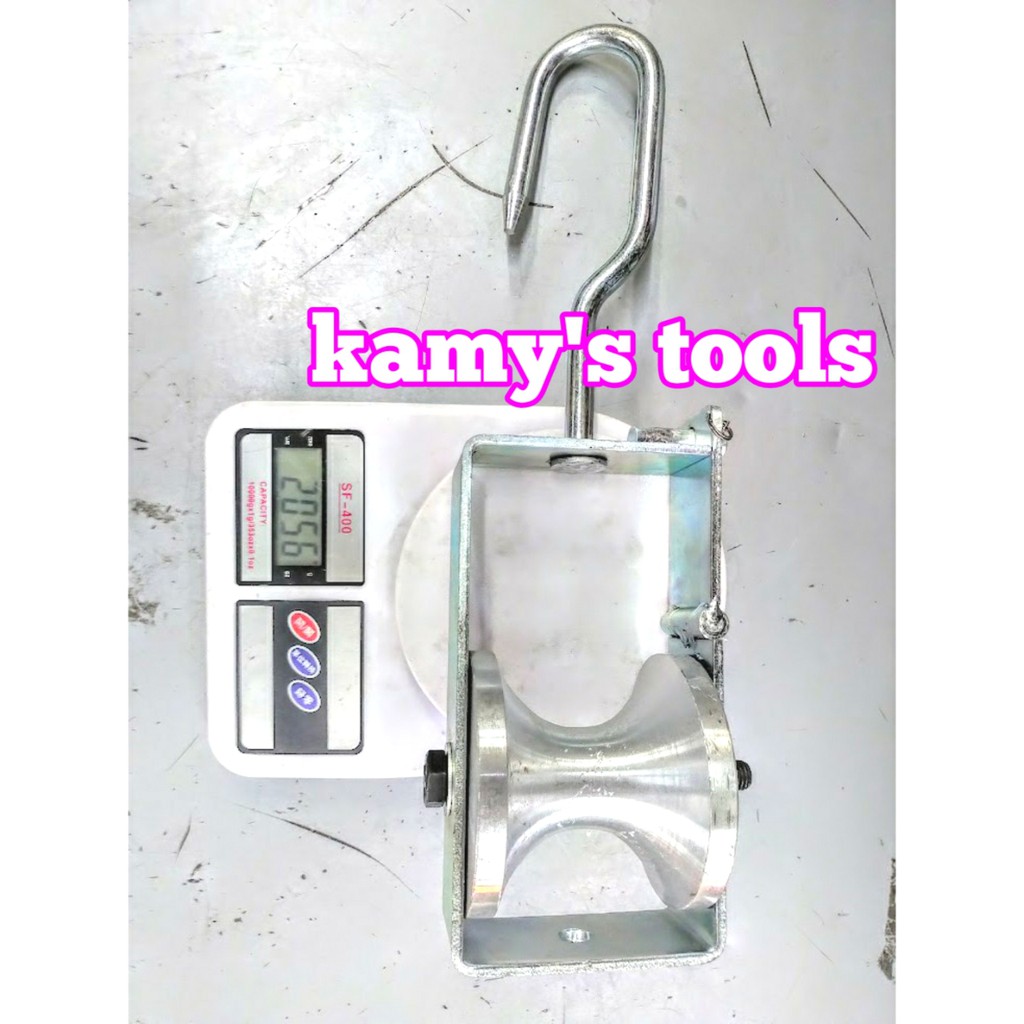 [HCM]Puly Nhôm Kéo Cáp Dài 410mm Ròng Rọc Nhôm