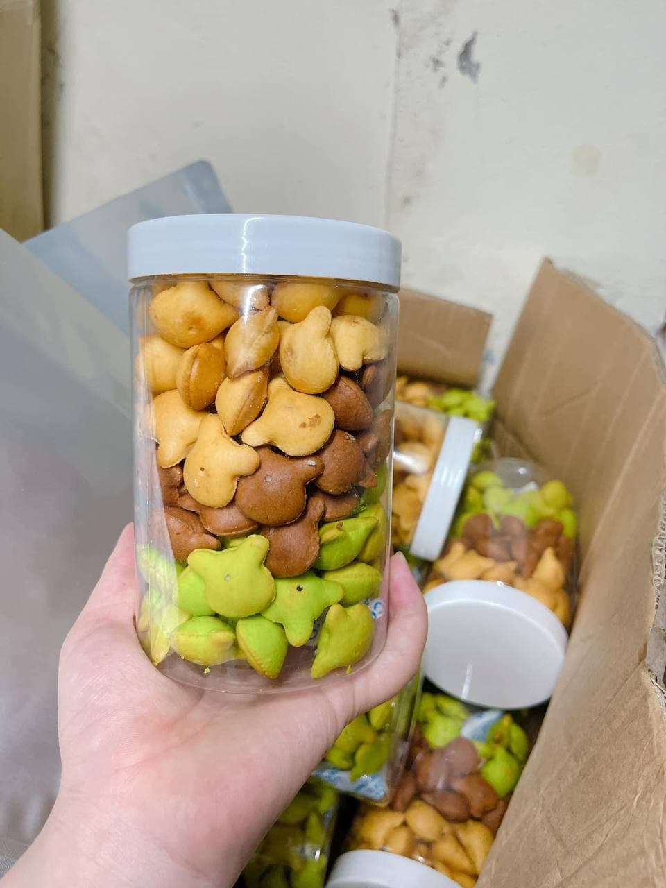 bánh gấu thiên hồng mix vị