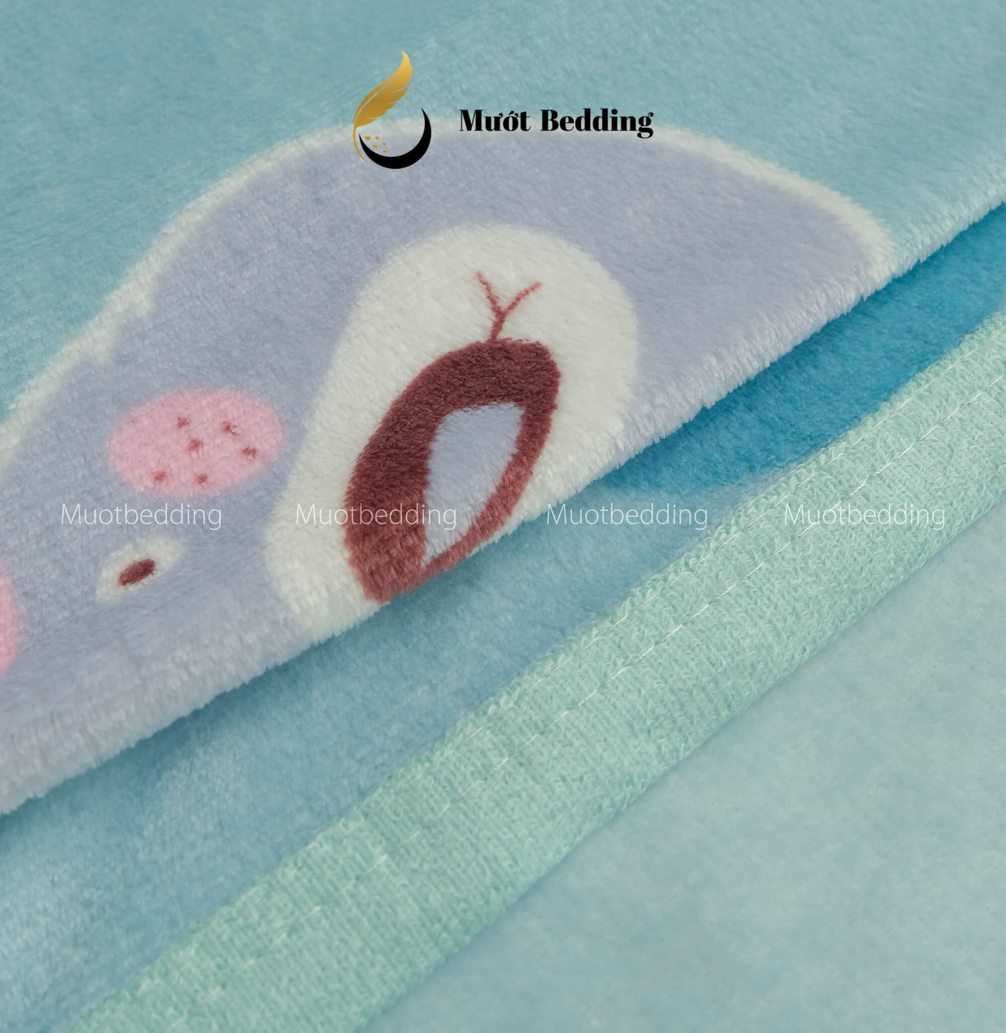Chăn mền văn phòng, gia đình, mỏng nhẹ, size 2mx2m3