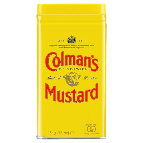 Bột mù tạt Coleman's Mustard Powder - Xuất xứ Mỹ 454g