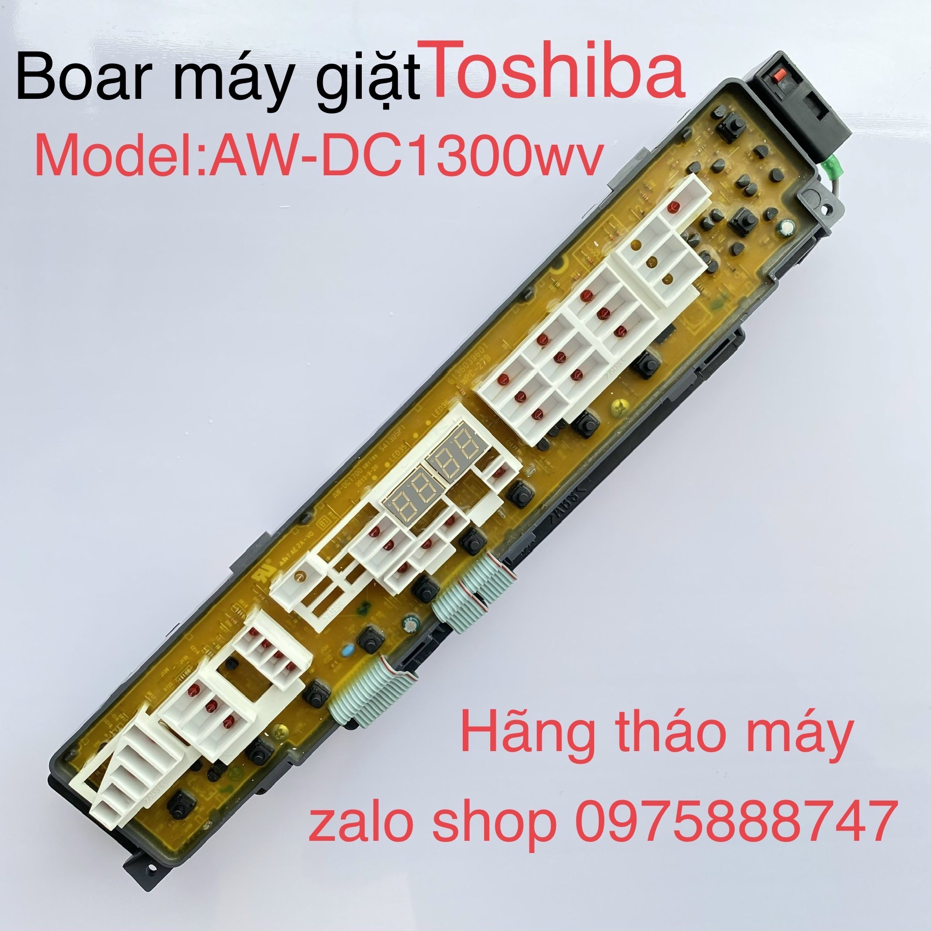 Bo máy giặt toshiba model: aw-dc 1300wv