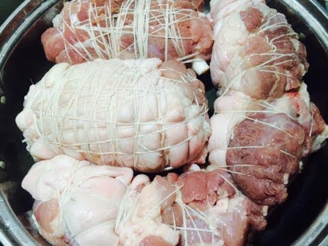 [CHỈ GIAO HÀ NỘI] (125k/kg) Chân giò lợn bó chỉ NHẬP KHẨU  ( 1 cái 1,2kg )