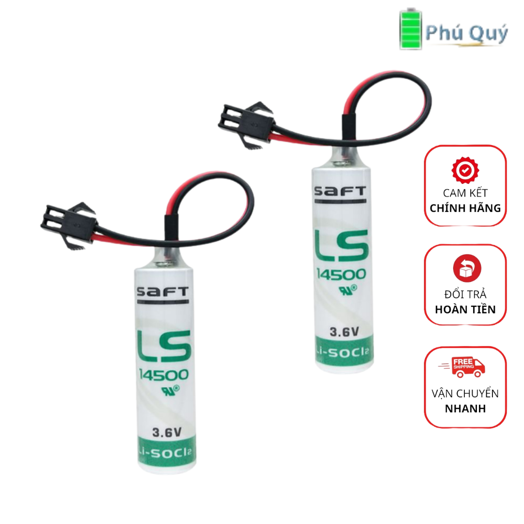 Pin SAFT LS14500 3.6V size AA chính hãng LS 14500 PLC