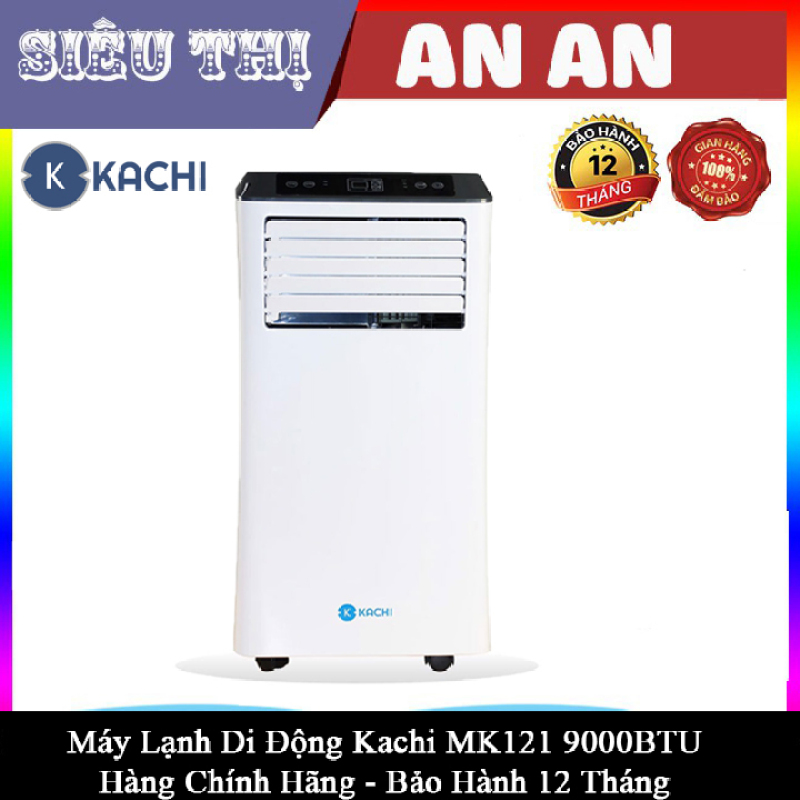 Máy lạnh di động làm mát không khí  Kachi MK121 9000BTU- công suất 1030W -bảo hành 12 tháng model 2020
