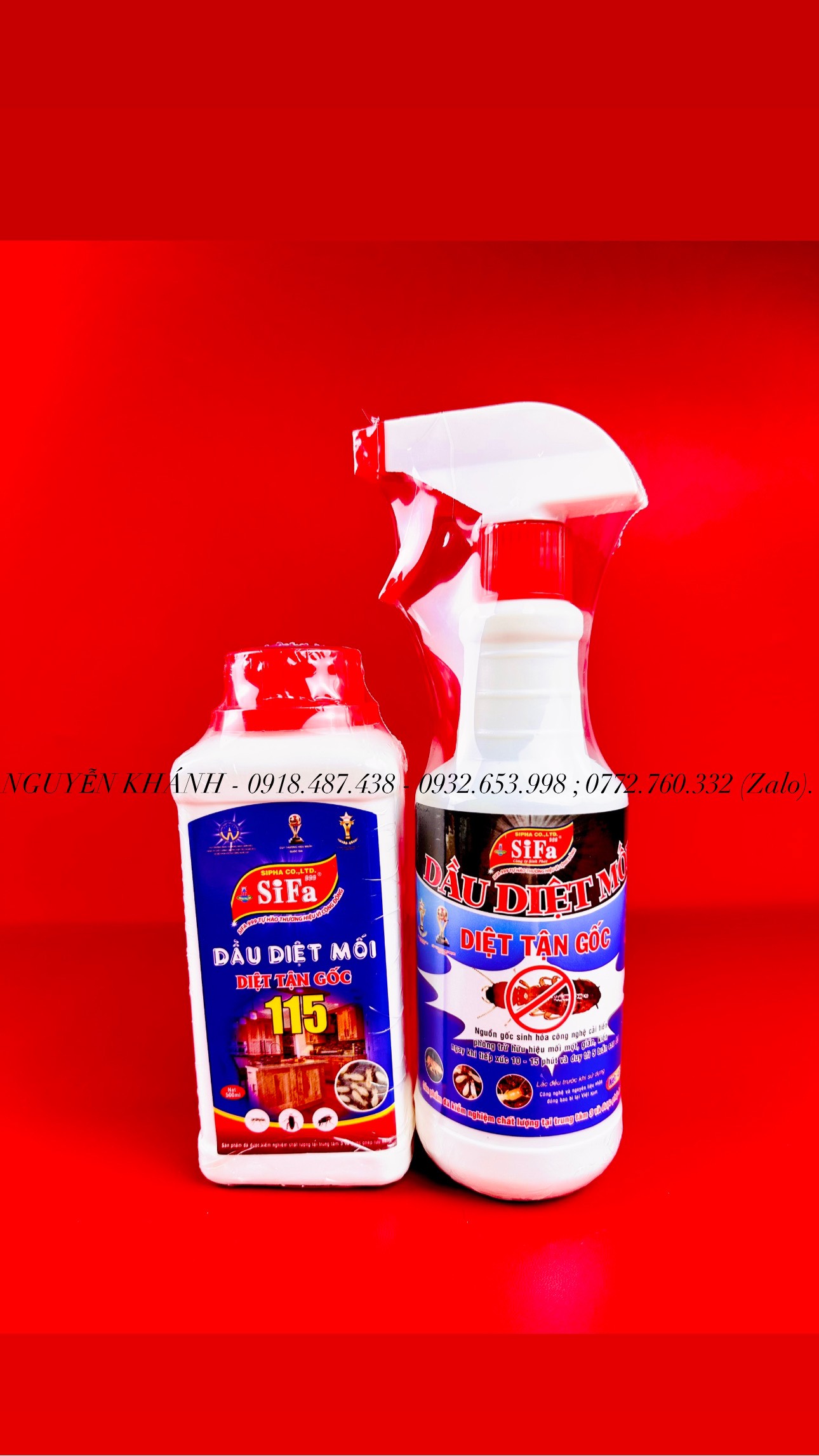 Thuốc diệt mối,dầu diệt mối (sifa)