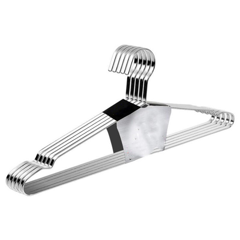 42CM Rất dày -Móc quần áo bằng inox chống trượt inox 304