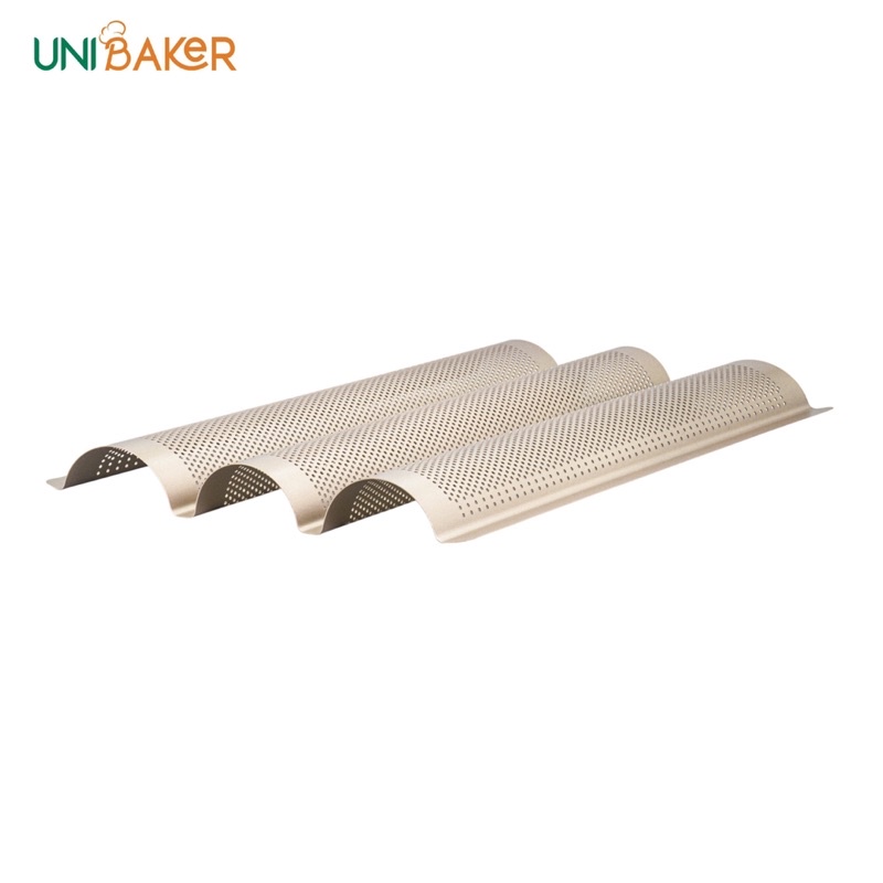 Khay bánh mì 3 sóng size vừa Unibaker