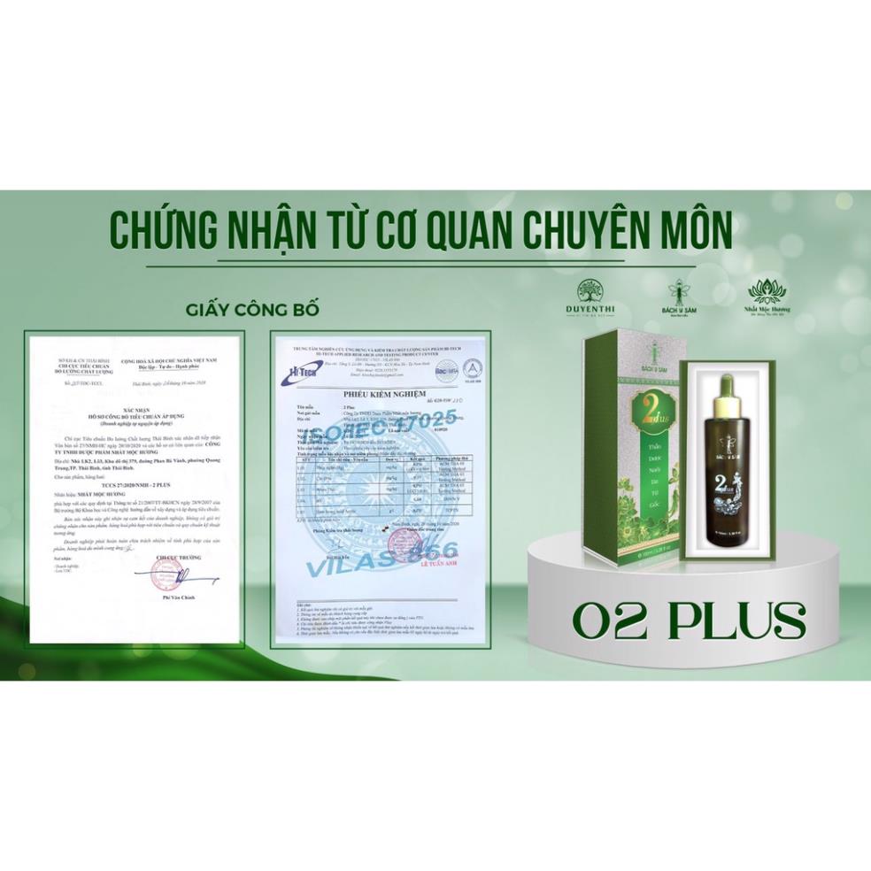 Bách Y Sâm 02 Plus Bạch Linh 2 CHUYÊN MỤN NÁM 100ml (Mẫu Mới 2021)