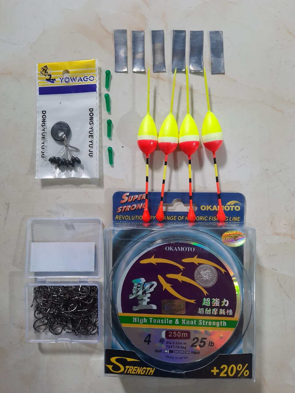 Lưỡi câu tháp xanh, tháp vàng