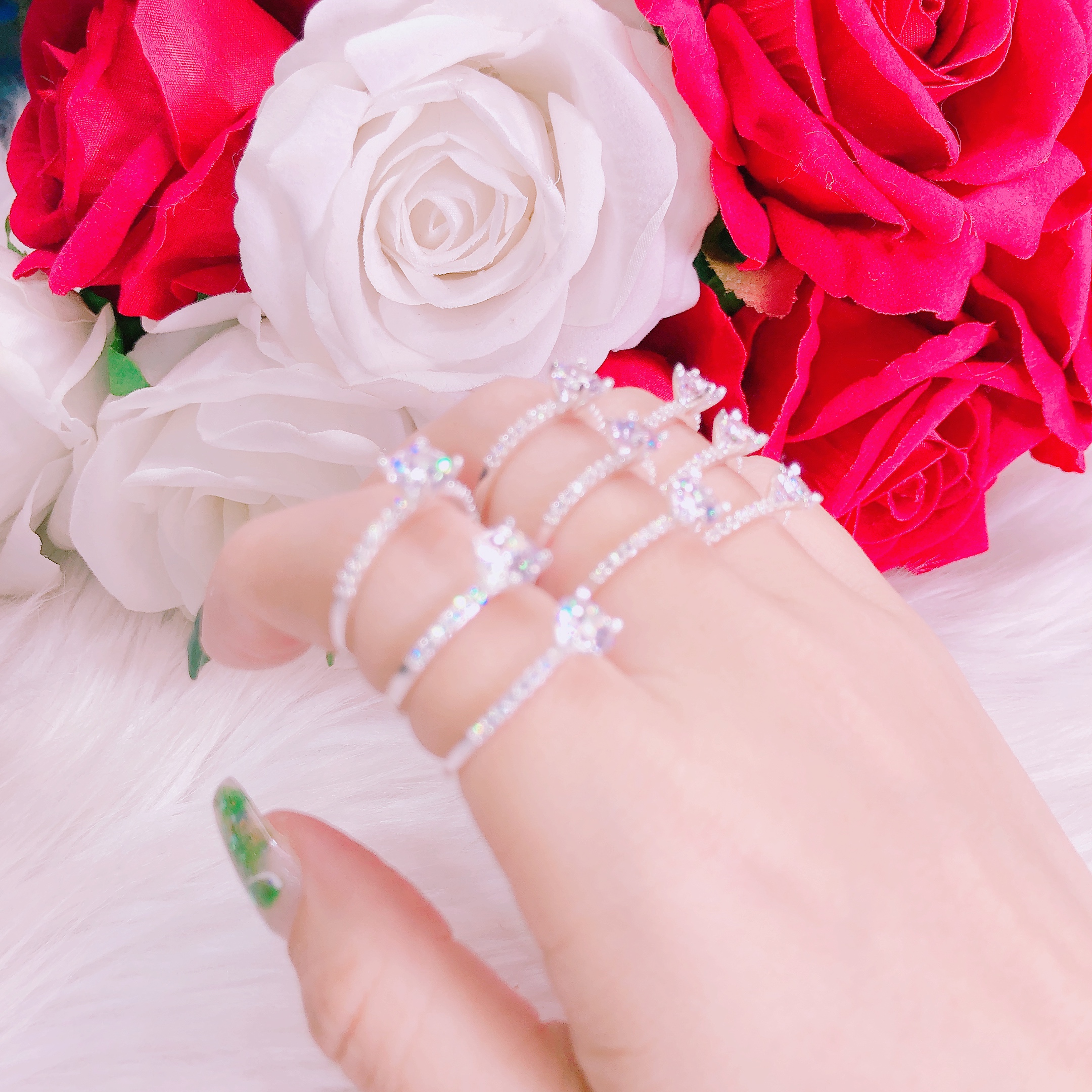 [HCM]Nhẫn Bạc Nữ MiMi Silver - Trang Sức GADO SN015